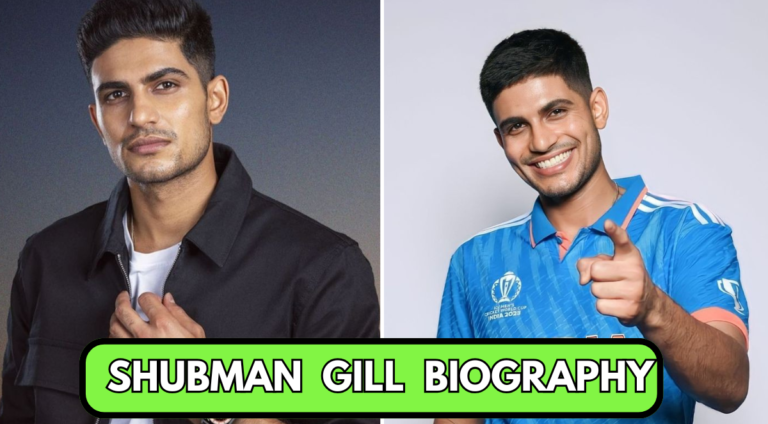 shubman gill biography